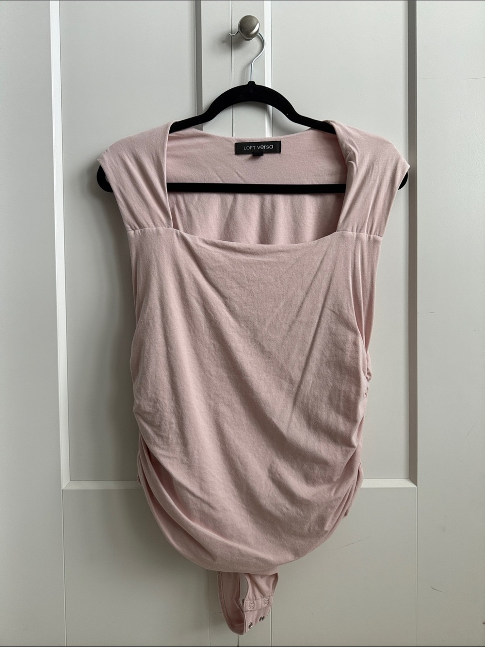 LOFT VERSA Square Neck Sleeveless Bodysuit